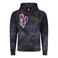 Cloud Black life is better İn flip flops Vintage Hoodie - CowhideDigitalArt
