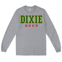Heather Grey Dixie Beer Long Sleeve Tee - linhVisuals