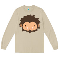 Mushroom Sneaky Sasquatch Big Head Long Sleeve Tee - linhVisuals