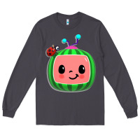 Smoke cocomelon, kids, kindergarten, kids songs Long Sleeve Tee - linhVisuals