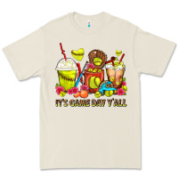 Bone It's Game Day Y'all Softball Coffee Cups Premium Tee - FaDigitalArtStudio