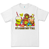 White It's Game Day Y'all Softball Coffee Cups Premium Tee - FaDigitalArtStudio