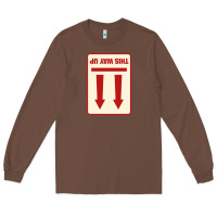Chestnut this way up Long Sleeve Tee - linhVisuals
