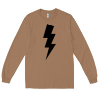 Toasted Coconut lightning bolt Long Sleeve Tee - linhVisuals