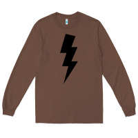 Chestnut lightning bolt Long Sleeve Tee - linhVisuals