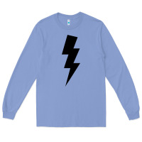 Colony Blue lightning bolt Long Sleeve Tee - linhVisuals