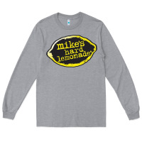 Heather Grey Mikes Harder Long Sleeve Tee - linhVisuals