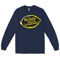 Navy Mikes Harder Long Sleeve Tee - linhVisuals