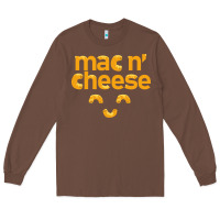 Mac N' Cheese Funny Macaroni With Cheese Lover Gift Long Sleeve Tee | Teevron