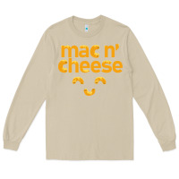 Mushroom mac n' cheese funny macaroni with cheese lover gift Long Sleeve Tee - linhVisuals