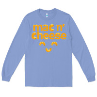 Colony Blue mac n' cheese funny macaroni with cheese lover gift Long Sleeve Tee - linhVisuals