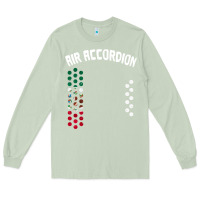 Matcha mexican flag air accordion music instrument lover gift Long Sleeve Tee - linhVisuals