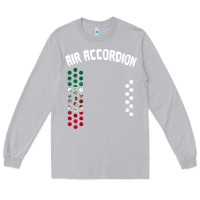 Moon Dust mexican flag air accordion music instrument lover gift Long Sleeve Tee - linhVisuals