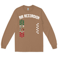 Toasted Coconut mexican flag air accordion music instrument lover gift Long Sleeve Tee - linhVisuals