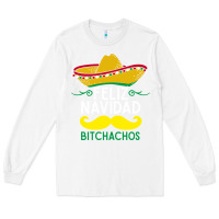 White mexicans say feliz navidad bitchahos funny merry christmas sombrero Long Sleeve Tee - linhVisuals