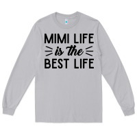 Moon Dust mimi life is the best life blessed grandma mom cute gift Long Sleeve Tee - linhVisuals