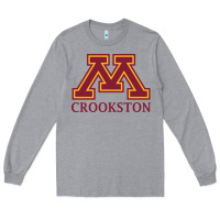 Heather Grey minnesota crookston, apparel Long Sleeve Tee - linhVisuals
