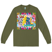 Army Green hot girl summer Long Sleeve Tee - CowhideDigitalArt