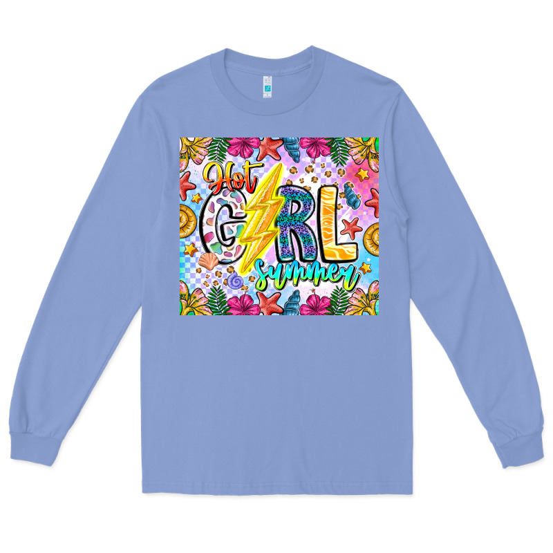 Hot Girl Summer Long Sleeve Tee by CowhideDigitalArt | Teevron