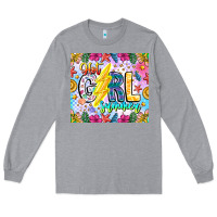 Heather Grey hot girl summer Long Sleeve Tee - CowhideDigitalArt