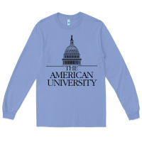 Colony Blue american university Long Sleeve Tee - linhVisuals