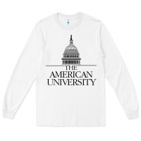 White american university Long Sleeve Tee - linhVisuals