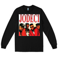 Black jodeci Long Sleeve Tee - linhVisuals