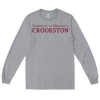 Heather Grey University of Minnesota Crookston, apparel Long Sleeve Tee - linhVisuals