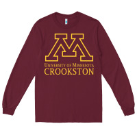 Burgundy university of minnesota  crookston, Gear Long Sleeve Tee - linhVisuals