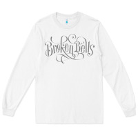 White broken bells Long Sleeve Tee - linhVisuals