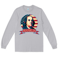 Moon Dust benjamin franklin Long Sleeve Tee - linhVisuals