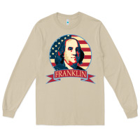 Mushroom benjamin franklin Long Sleeve Tee - linhVisuals