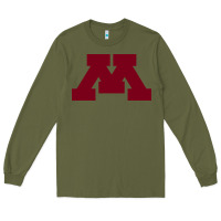 Army Green university of minnesota, Apparel Long Sleeve Tee - linhVisuals