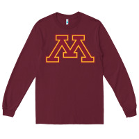 Burgundy university of minnesota, Apparel Long Sleeve Tee - linhVisuals