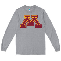 Heather Grey university of minnesota, Apparel Long Sleeve Tee - linhVisuals