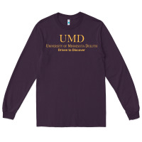 Plum University of Minnesota Duluth., Apparel Long Sleeve Tee - linhVisuals