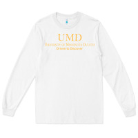 White University of Minnesota Duluth., Apparel Long Sleeve Tee - linhVisuals