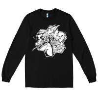 Black the fantasy trip megahex dragon Long Sleeve Tee - linhVisuals