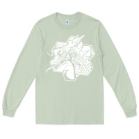 Matcha the fantasy trip megahex dragon Long Sleeve Tee - linhVisuals
