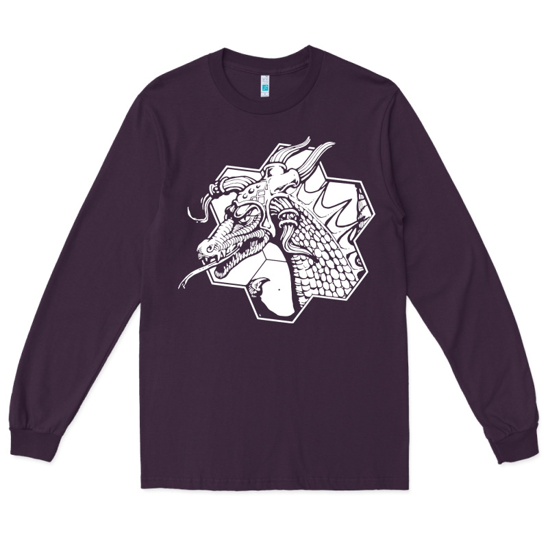 The Fantasy Trip Megahex Dragon Long Sleeve Tee by linhVisuals | Teevron