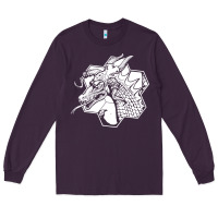 Plum the fantasy trip megahex dragon Long Sleeve Tee - linhVisuals