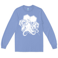 Colony Blue the fantasy trip  octopus Long Sleeve Tee - linhVisuals