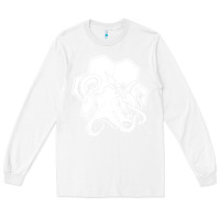White the fantasy trip  octopus Long Sleeve Tee - linhVisuals