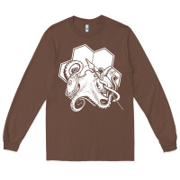 Chestnut the fantasy trip  octopus Long Sleeve Tee - linhVisuals