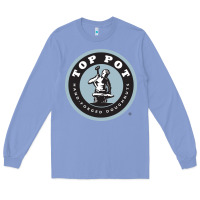 Colony Blue top pot doughnuts Long Sleeve Tee - linhVisuals