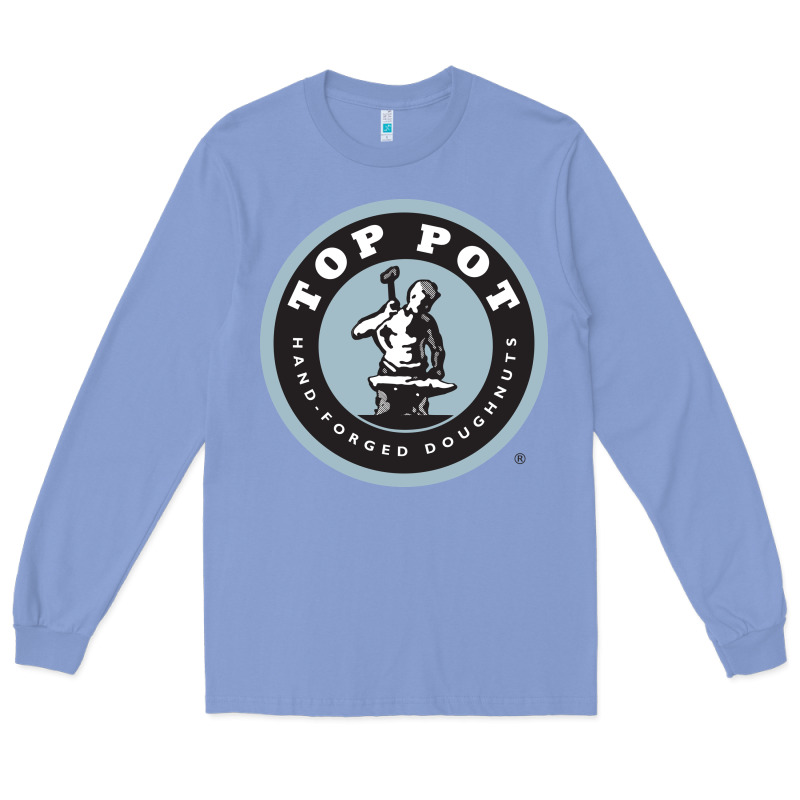 Top Pot Doughnuts Long Sleeve Tee by linhVisuals | Teevron