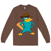 Chestnut phineas and ferb, agent p, perry the platypus Long Sleeve Tee - linhVisuals