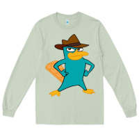 Matcha phineas and ferb, agent p, perry the platypus Long Sleeve Tee - linhVisuals