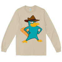 Mushroom phineas and ferb, agent p, perry the platypus Long Sleeve Tee - linhVisuals