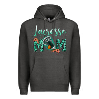Charcoal Heather lacrose mom Premium Hoodie - Jasminsmagicworld